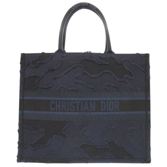 Dior Book Tote Navy Canvas tote - Picture 1 of 10